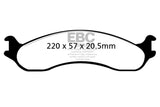 EBC 98-03 Dodge B250 B2500 Cargo 2500 Van 3/4 Ton Ultimax2 Front Brake Pads