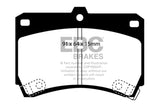 EBC 94-97 Ford Aspire 1.3 manual Ultimax2 Front Brake Pads