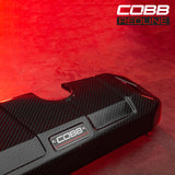 Cobb 17-20 Ford F-150 EcoBoost 3.5L/Raptor / 18-20 F-150 2.7L Redline Carbon Fiber Coolant Cover