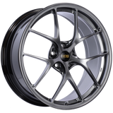 BBS RI-D 20x8.5 5x112 ET41 Diamond Black Wheel -82mm PFS/Clip Required