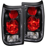 ANZO 1986-1993 Mazda B2000 Taillights Black