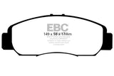 EBC 06-11 Acura CSX (Canada) 2.0 Ultimax2 Front Brake Pads