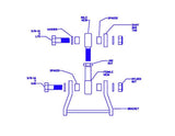 Progress Tech 01-05 Honda Civic Rear Sway Bar Adapter Kit