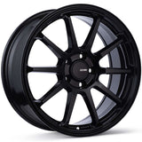 Enkei PX-10 18x8 5x100 45mm Offset 72.6mm Bore Gloss Black Wheel