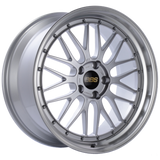 BBS LM 19x8.5 5x130 ET50 Diamond Silver Center Diamond Cut Lip Wheel - 71.6CB