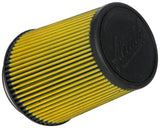 Airaid Universal Air Filter - Cone 4in Flange x 6in Base x 4-5/8in Top x 7in Height - Synthaflow