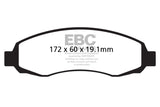 EBC 03-04 Dodge Dakota 2WD 3.7 Ultimax2 Front Brake Pads