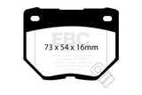 EBC 89-95 Nissan Skyline (R32) 2.6 Twin Turbo GT-R Ultimax2 Rear Brake Pads