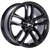 BBS SX 19x8.5 5x108 ET45 Crystal Black Wheel -70mm PFS/Clip Required