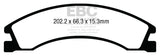 EBC 08+ Ford Econoline E150 4.6 Ultimax2 Rear Brake Pads