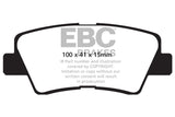 EBC 09-11 Hyundai Azera 3.3 Ultimax2 Rear Brake Pads