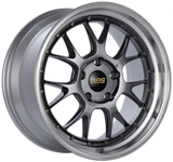 BBS LM-R 19x9.5 5x112 ET38 Diamond Black Center Diamond Cut Lip Wheel -82mm PFS/Clip Required