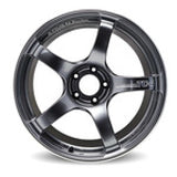 Advan TC4 18x9.5 +45 5x100 Black Gun Metallic