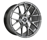 Enkei Raijin 18x9.5 35mm Offset 5x120 Bolt Pattern 72.6 Bore Diameter Hyper Silver Wheel